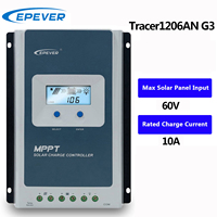 New Upgrade TracerAN 10A MPPT solar charge controller 12v 24v EPEVER Regulator MT52 WIFI Blue Tooth PC Communication Mobile APP