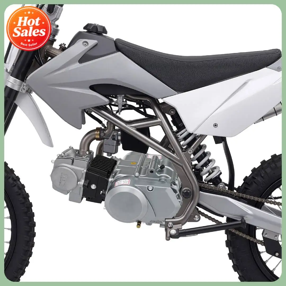 Bymaocar CRF50 125CC Engine 125cc Motor Engine Pit Bike Four Stroke Air Cooled Durable High Capacity for Dirt Bike Off-Road Motorcycle Replacement Parts