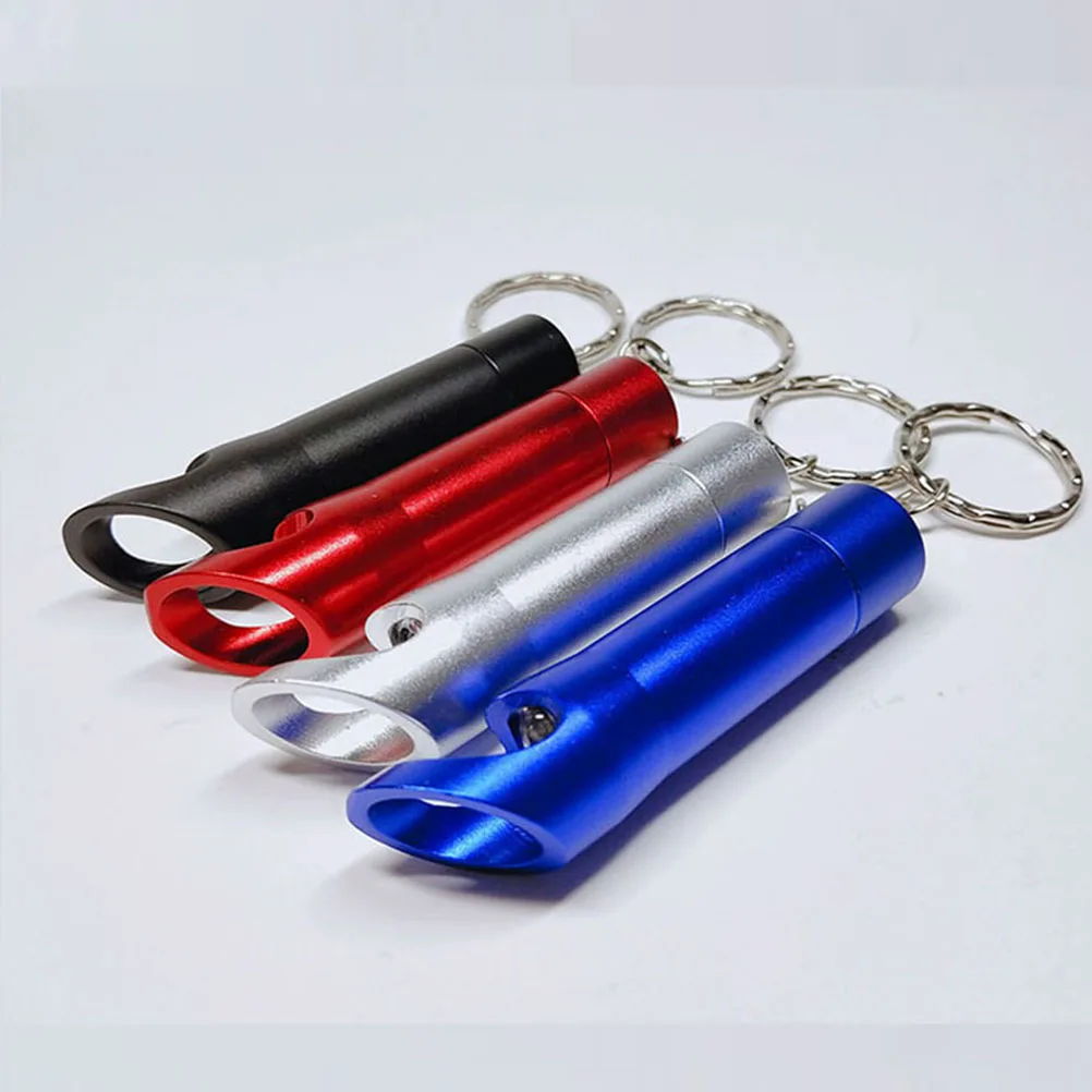 

6PCS LED Bottle Opener Keychains Stylish Key Ring Decoration Torch Holder Lanterns Premium Material Use Unique Design
