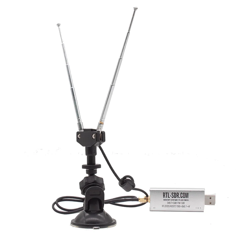 AY14 -For RTL-SDR Blog V3 R820T2 TCXO Receiver+Antenna Full Kit Biast SMA Software Defined Radio 500Khz-1766Mhz Up To 3.2Mhz