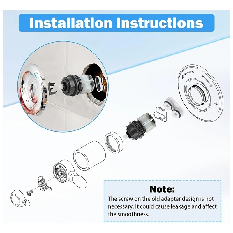 

RP50587 For Delta Cartridge Valve & RP46463 Delta Shower Cartridge Replacement DST Single Handle Faucets Repair Parts