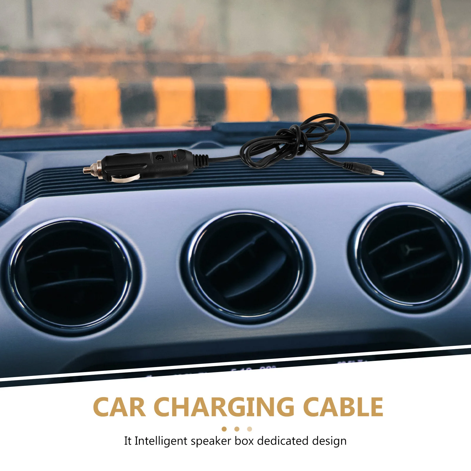 

Car Cigarette Lighter Cable Extension Adapter 12V Power Supply Portable Use Automotive Truck Speaker Box