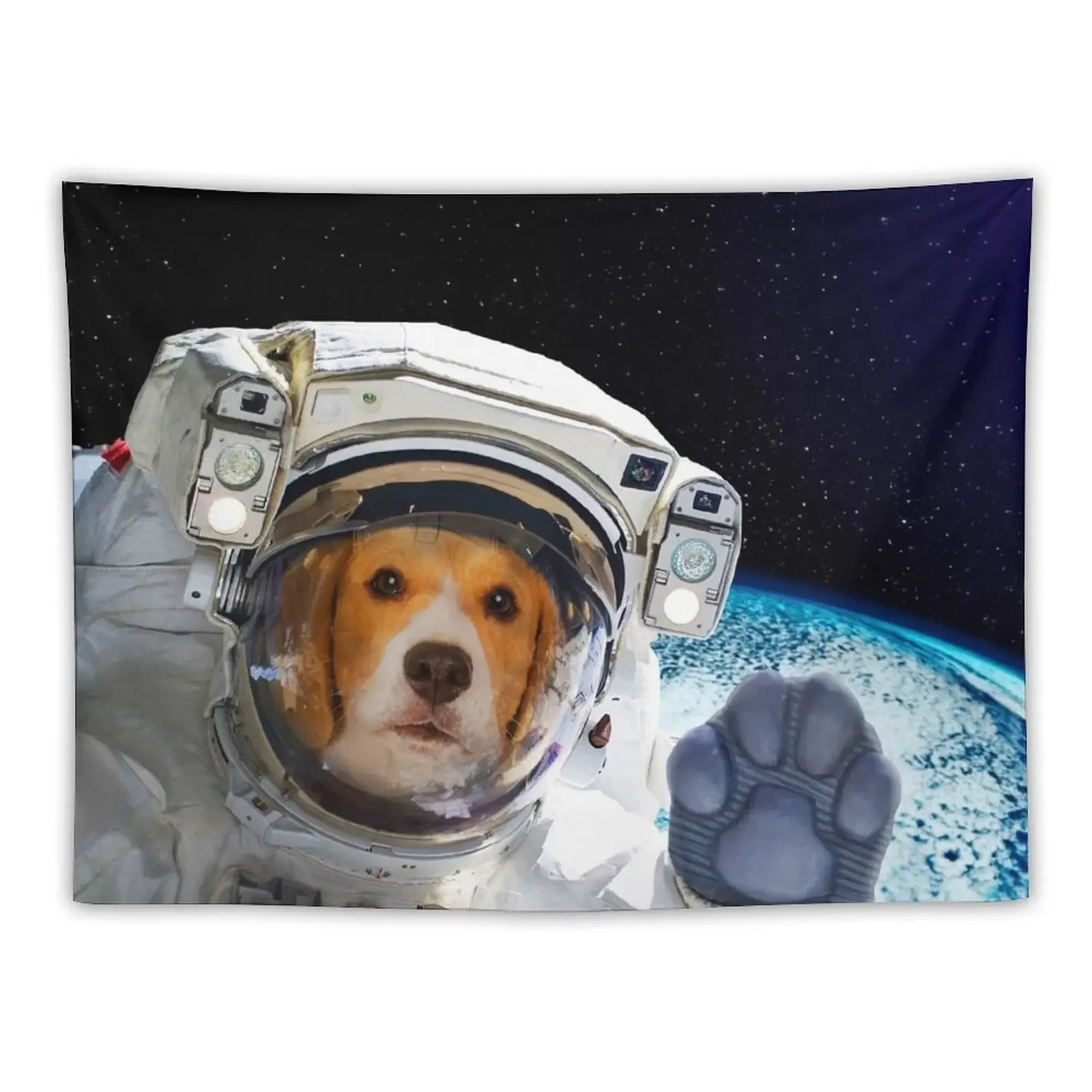 

Funny Dog Astronaut Tapestry Decorative Paintings Wall Hanging Tapestry