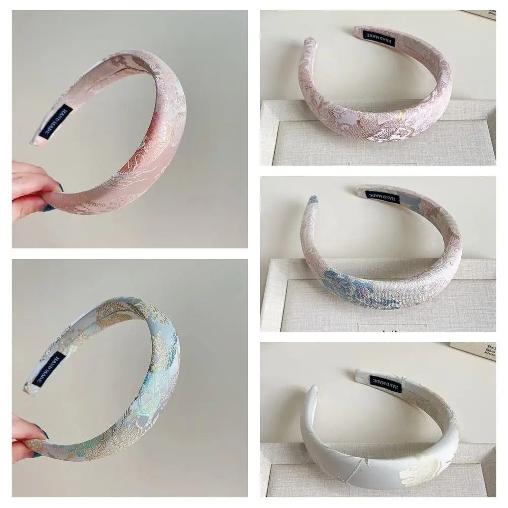 خمر الحلو الصينية التطريز عقال أنيقة الإسفنج الساتان الجاكار الشعر هوب الرجعية كل مباراة رائعة عقال النساء