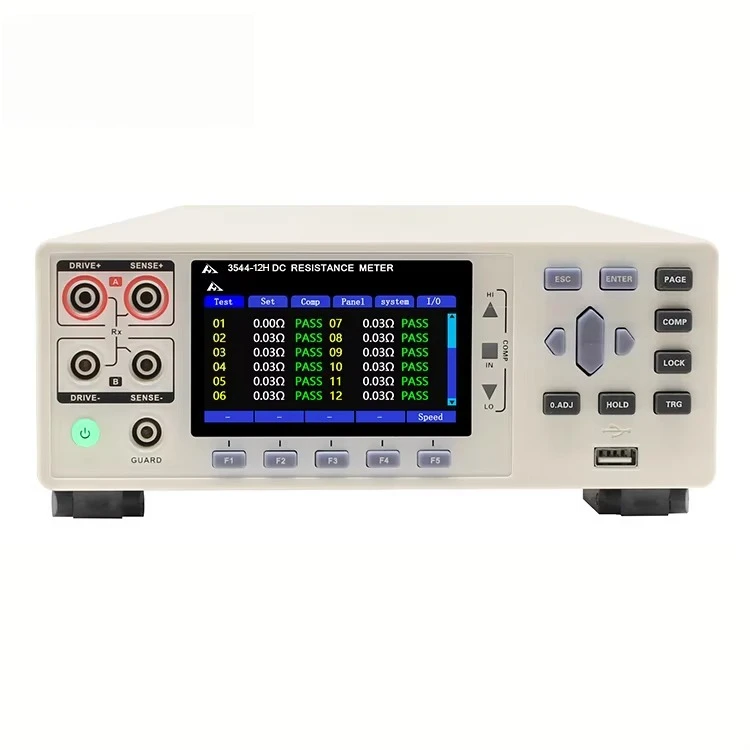 2025 Hot Sale CHT3544-24H Copper Resistance Meter Multi-channel Measure Dc Resistance Meter Shunt Resistor 250 Micro Ohm