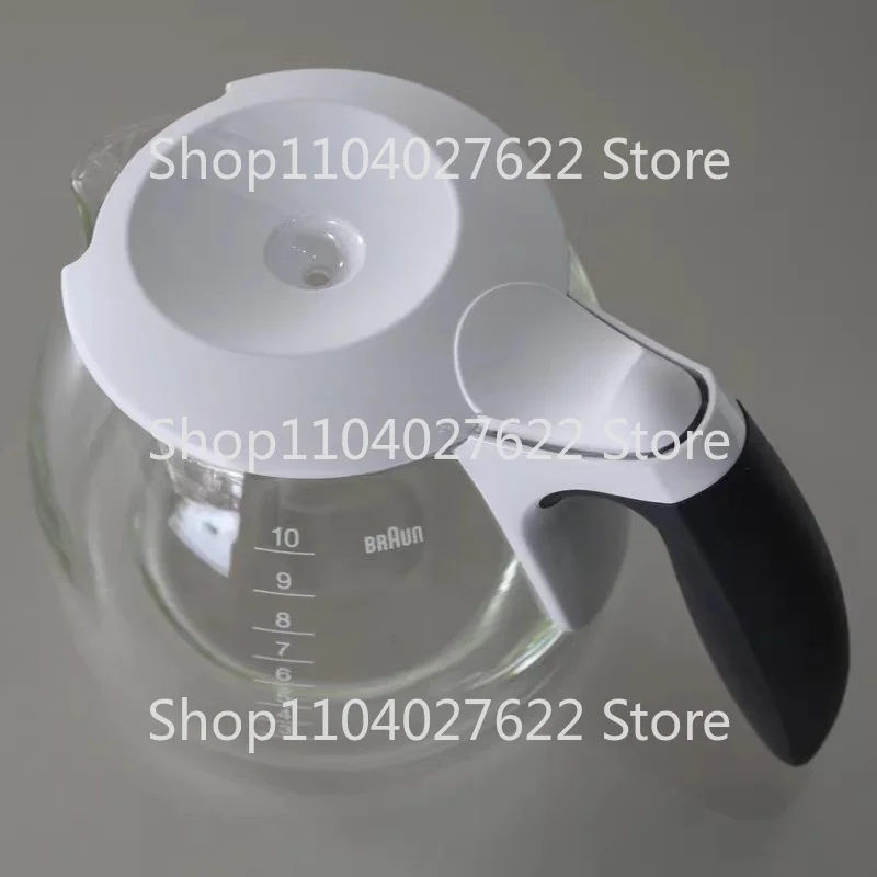 Glass Pot Suitable for Braun Coffee Machine, Coffee Cup, KF520, KF510, KF550, KF560, 3104