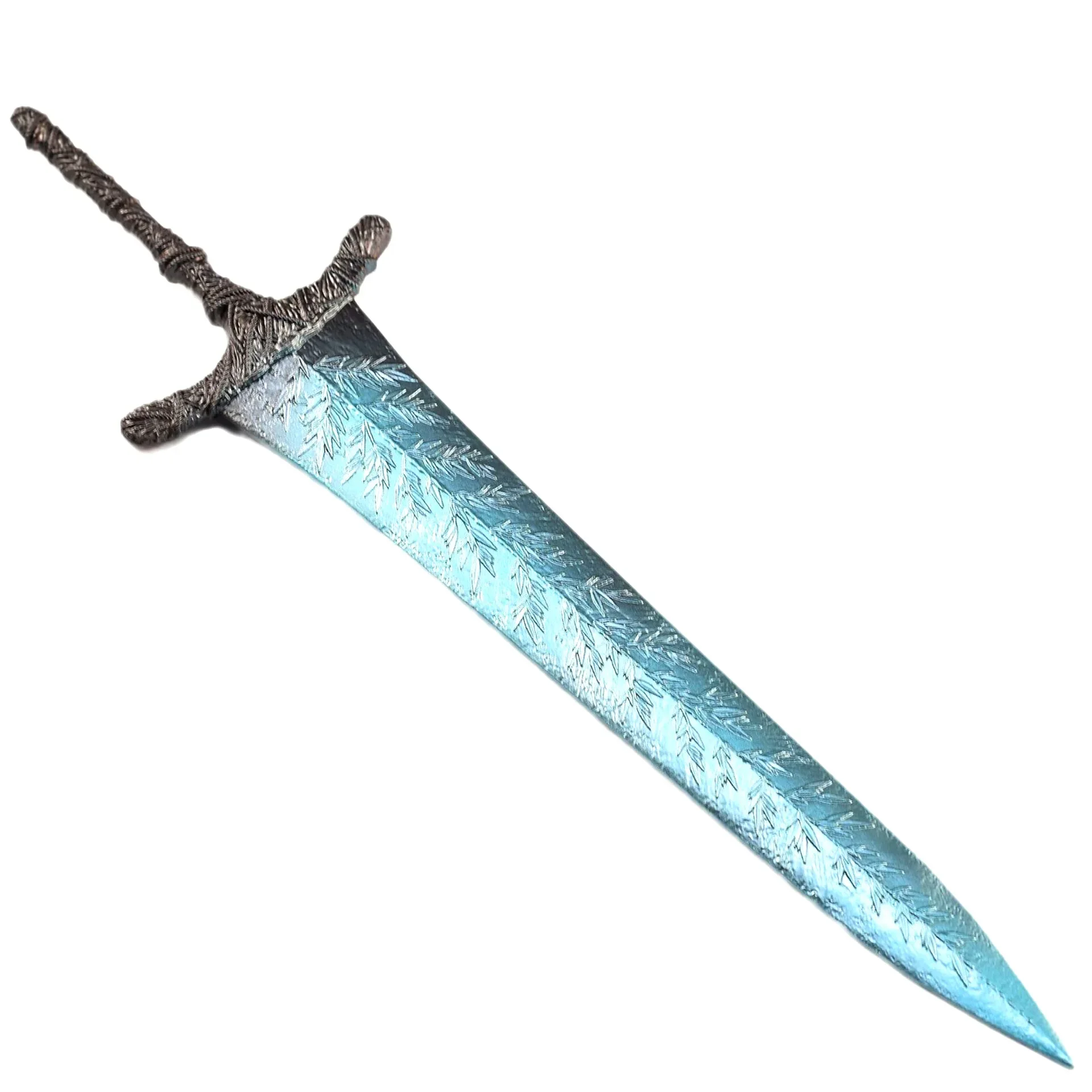 30Cm Donkere Maan Greatsword Wapen Model Eldenn Spel Randapparatuur Alle Metalen Mes Speelgoed Zwaard Ornamenten Geschenken Handwerk Collectie