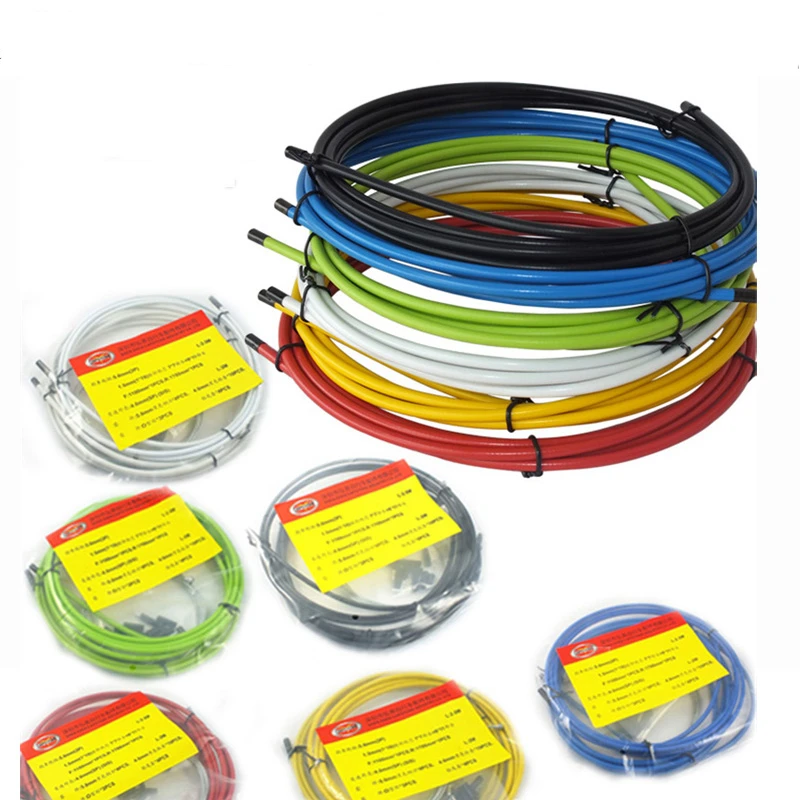 

4mm/5mm Bicycle Bike Shifters ,Derailleur Brake Cables Shift Cable Tube ,MTB Road Bike Shifter Cable Inner Cable Set Parts