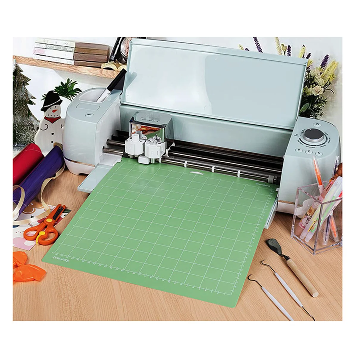 Cutting Mat for Cricut Maker 3/Maker/Explore 3/Air 2/Air/One 12 Pack 12x12In Cut Mats Replacement Accessories Green