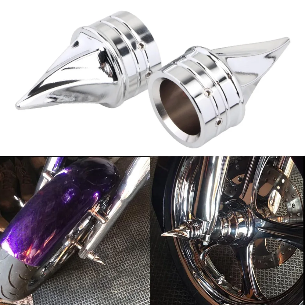 Motorcycle CNC Front Axle Nut Cover Cap Black/Chrome for Harley Dyna Electra Street Road Glides Road Kings Iron 883 Sportster