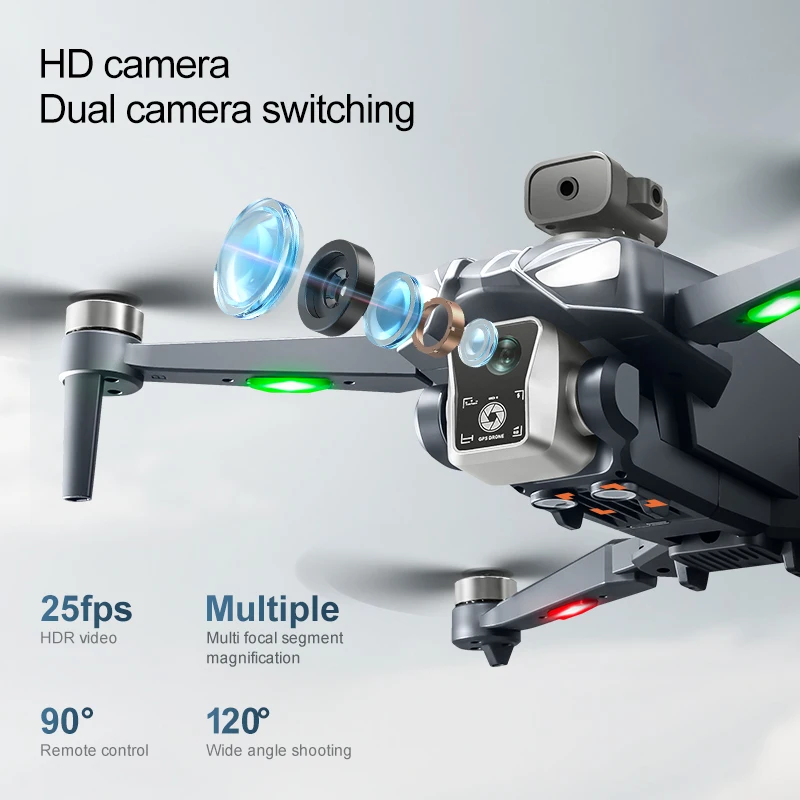 K18MAX 8K HD 360 ใหม่ °   เลเซอร์หลบหลีกสิ่งกีดขวาง คลิกเดียวปล่อยสินค้าพร้อมรีโมทควบคุมหน้าจอ มอเตอร์ไร้แปรงถ่าน GPS 5G โดรนบังคับวิทยุ ของเล่น