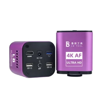 Luban 4K AF Auto Focus HD Microscope Camera Suitable for Mobile Phone Computer Motherboard Chip Welding Repair Electronic Camera