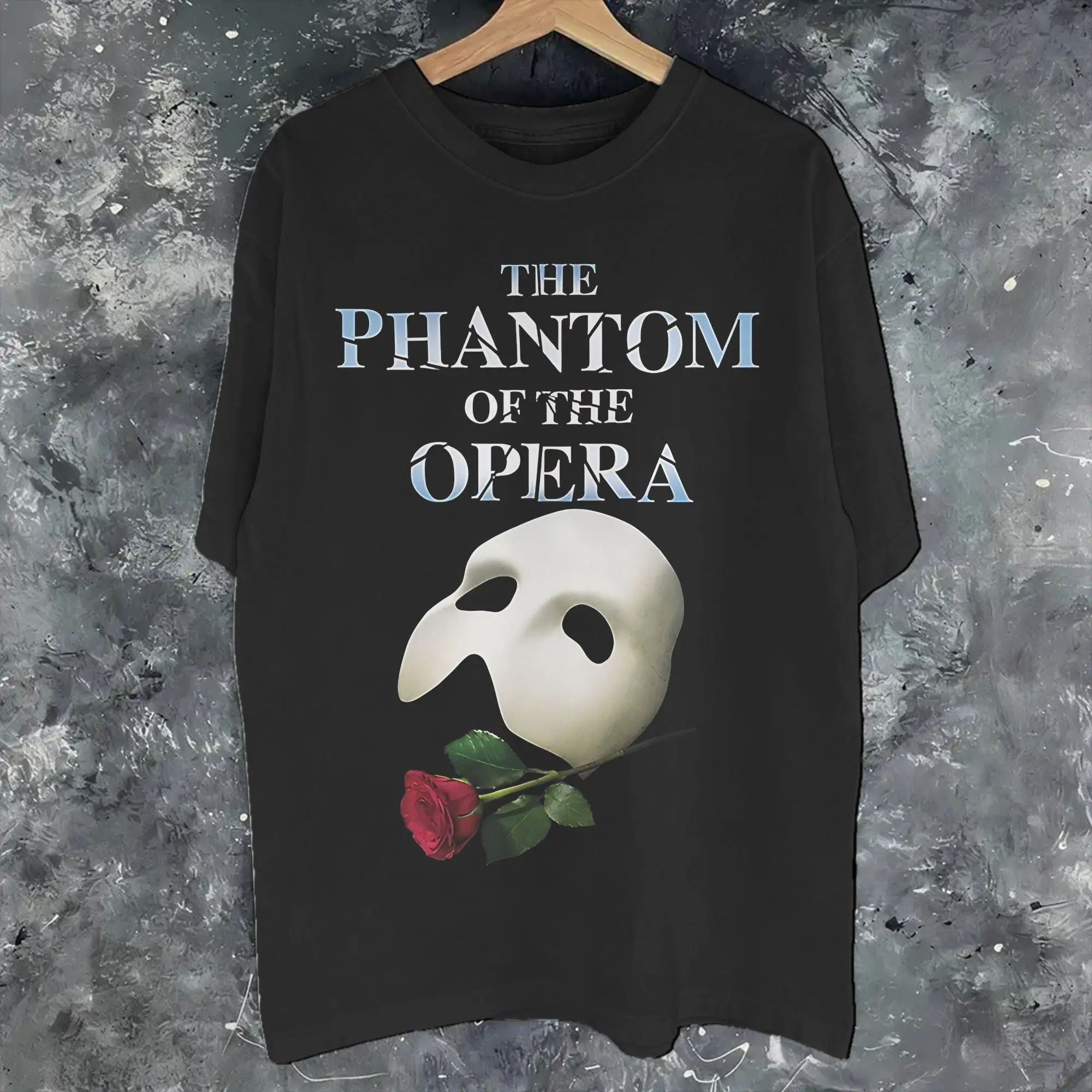 Phantom of The Opera Merch Unisex T Shirt 100% Cotton Tee New Arrival  Tops T-shirt