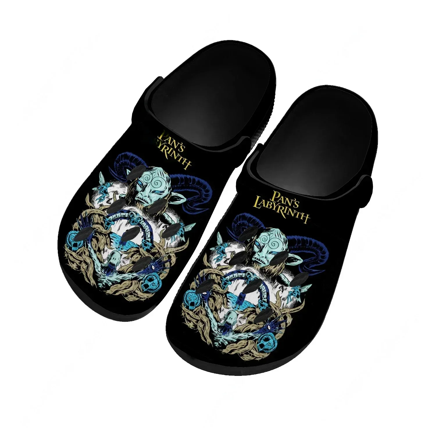 

Pan's Labyrinth Water Shoes Mens Womens Comfortable Fashion Home Garden Clogs Customizd Sandals Beach Breathable Hole Slippers