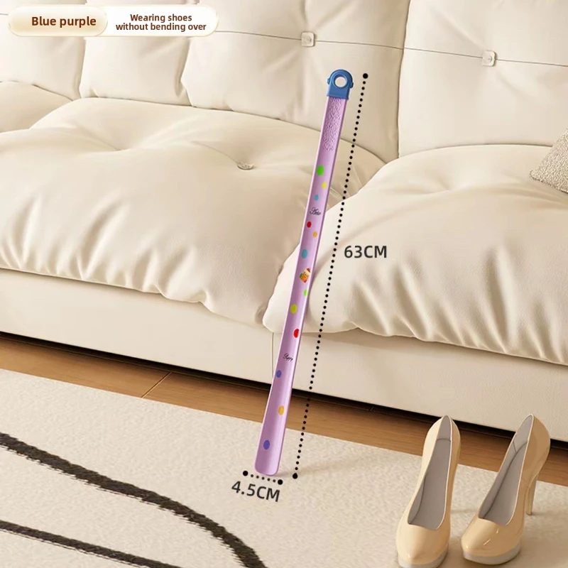 cute-dopamine-style-long-shoe-horn-63cm-labor-saving-hanging-shoehorn-comfort-shoe-helper-for-home-elderly-pregnant-women