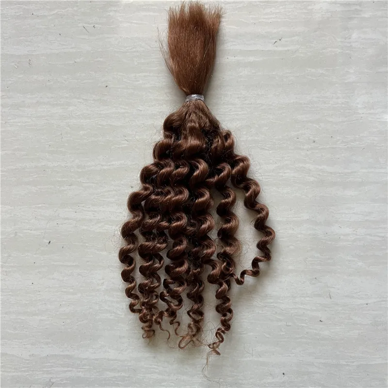 Good Quality Curly Mohair For Reborn Baby Dolls BJD Dolls Wigs Brown Coffee Brown Black Brown Blue Colors Hair Accessory