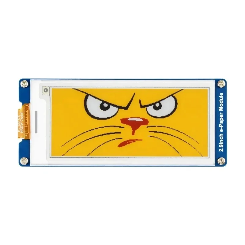 2.9Inch E-Paper (G), E-Ink Display Raspberry Pi/ESP32/, 296X128, Red/Yellow/Black/White, SPI