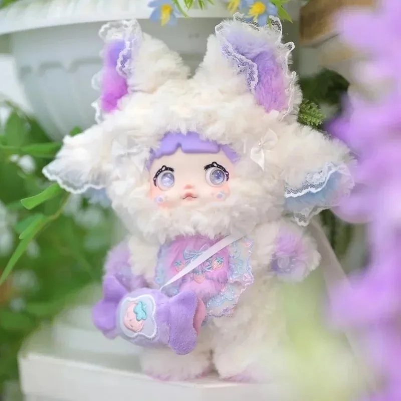 Nommi V3 Blind Box: Fantasy Fruit pluche sleutelhanger + vinyl hoesje Mystery Action Figure |   Kindercadeau