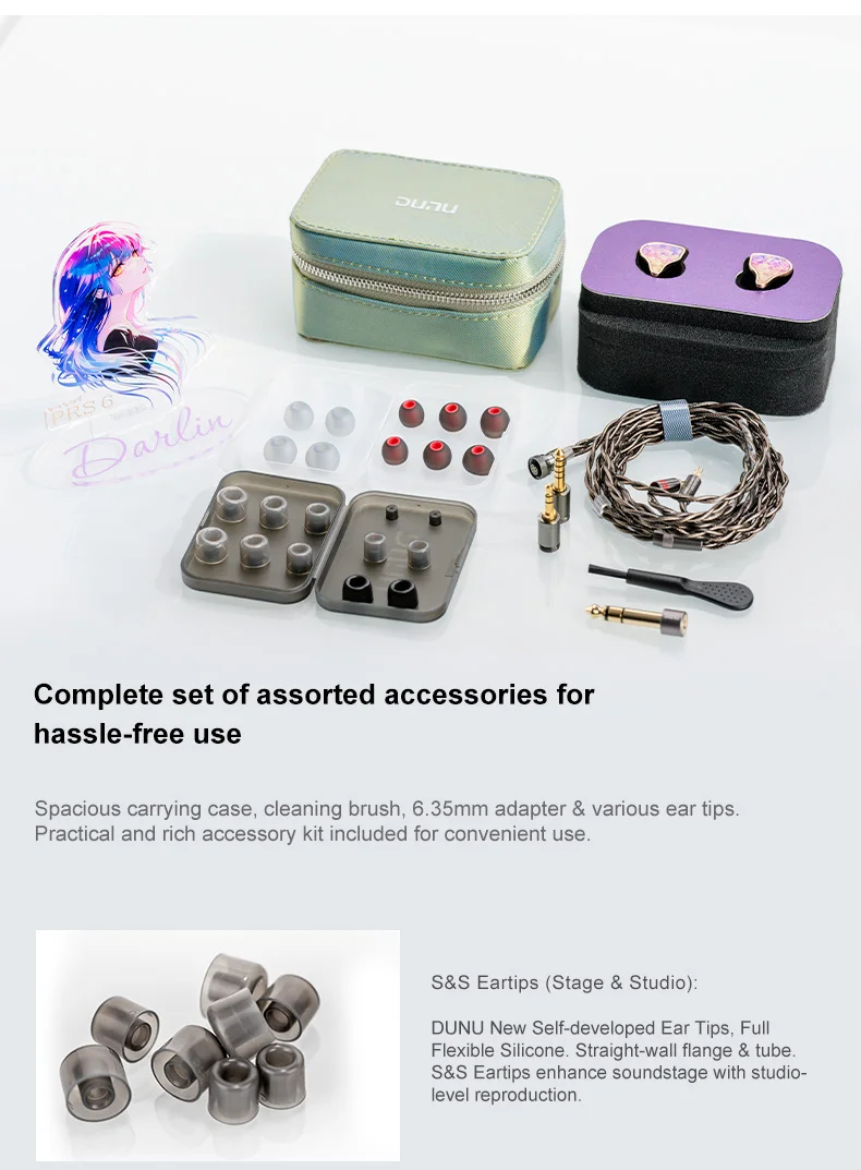 DUNU PRS6 microphone compatibility