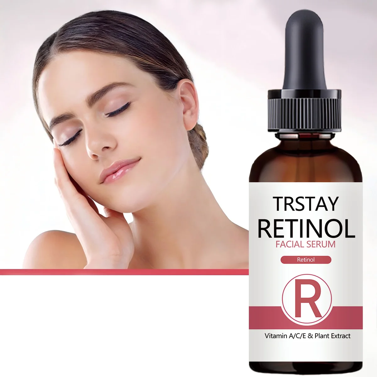 Sérum visage au rétinol à 2.5% d\'acide hyaluronique, anti-déformable, blanchissant, hydratant, éclaircissant, essence de rétinol, soins pour la peau