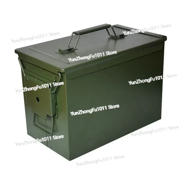 

Металлический ящик для инструментов с замком, водонепроницаемый, жесткий, большой, безопасный органайзер для инструментов, многофункциональный чемодан, портативный контейнер для хранения деталей