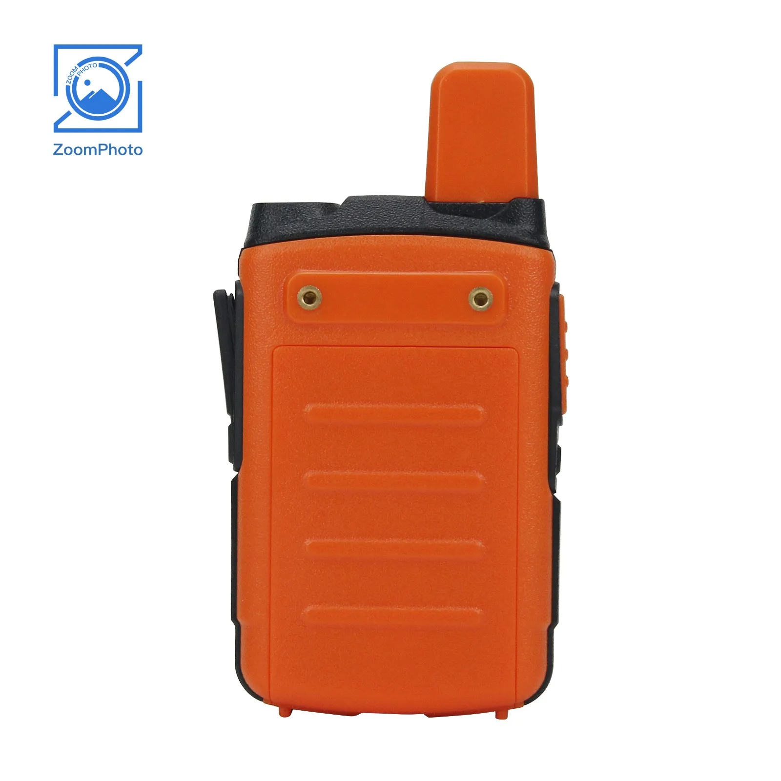 HamGeek-Mini9300 Mini Walkie Talkie, Orange, Black, 1-10km, UHF Radio for Hotel, Shopping Mall, 8W, 16CH, 2Pcs
