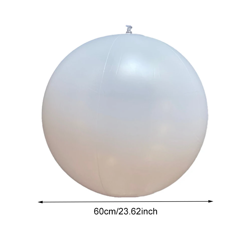 Ballon de plage lumineux à LED, 16 couleurs, 60/90cm, pour piscine gonflable, jeu d'eau d'été, sport, fête, 1-5 pièces