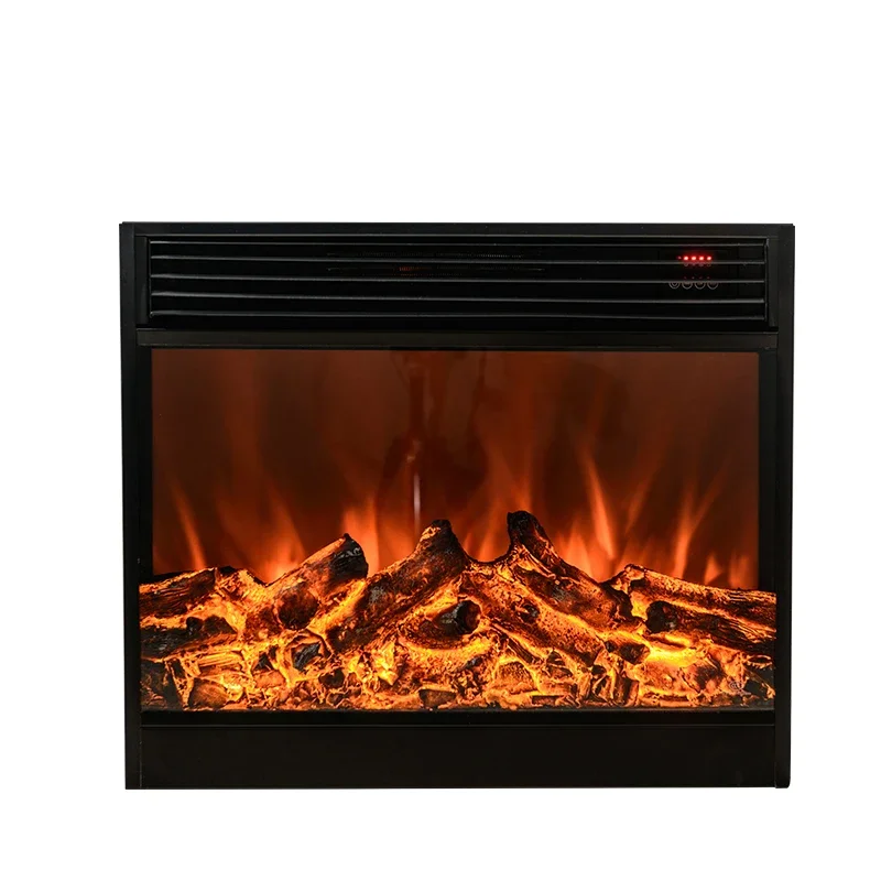 Electric FireplaceIndoor Heaters Realistic Flame Effect Electric Fireplace Modern Recessed 40 Inches Electric Fireplace Places H