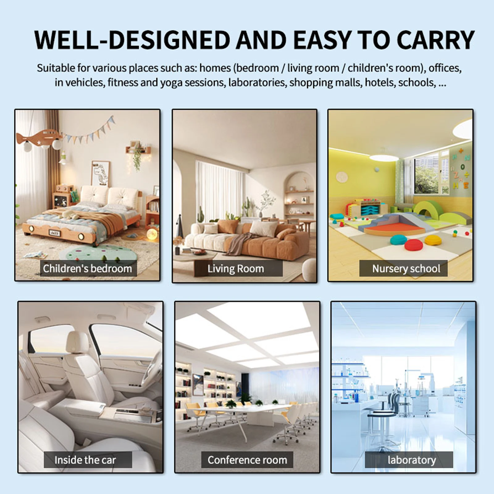 

Портативный детектор в реальном времени для определения TVOC, температуры, влажности, CO, CO2, детектор качества воздуха для дома, отеля, офиса, автомобиля