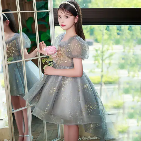 10 best sales Bröllopsklänningar för flickor 7 till 8 år - №8