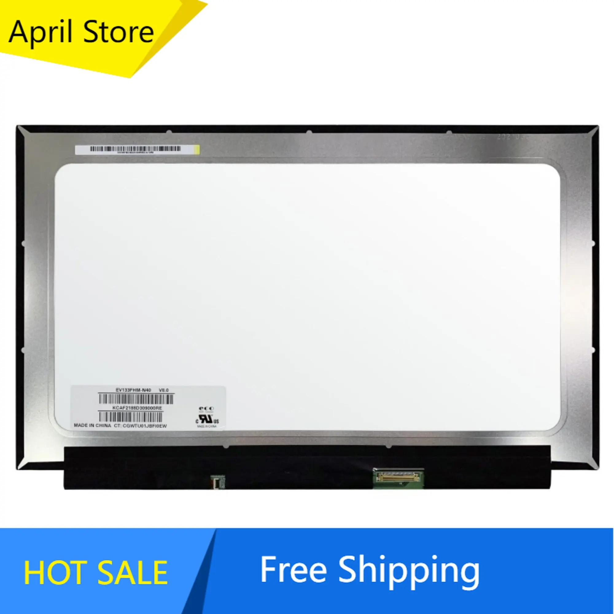 

EV133FHM-N40 EV133FHM N40 13.3'' Laptop LCD Screen 1920*1080 EDP 30 Pins 72% NTSC