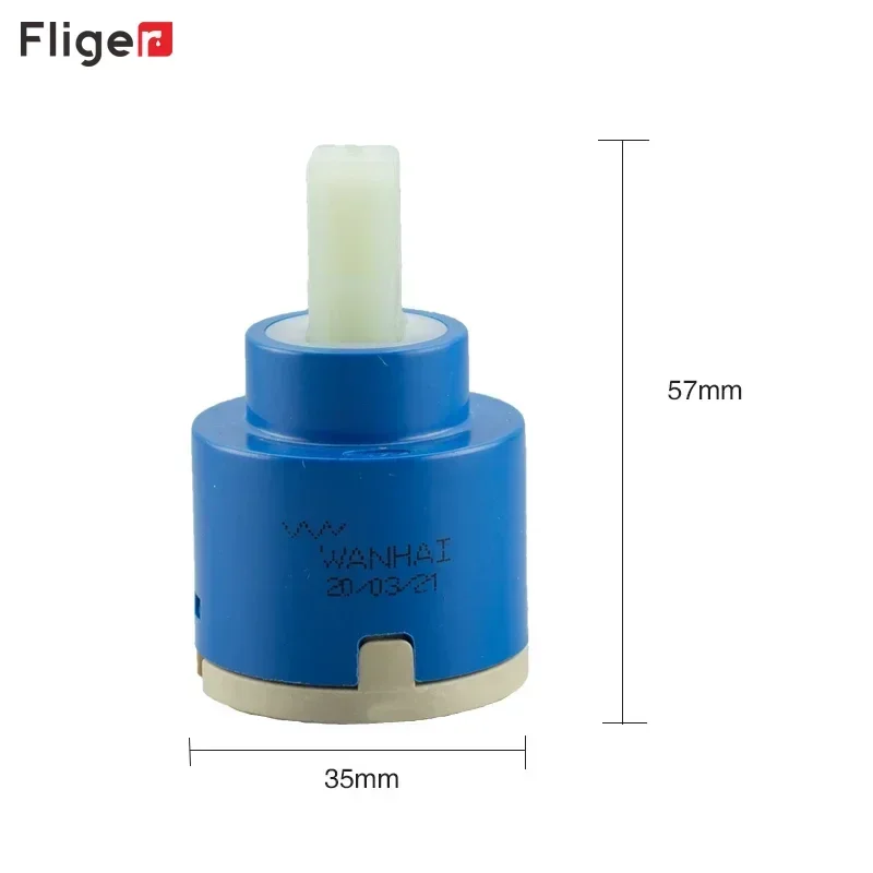 1PC Watersaving Replacement Ceramic Spool Water Mixer Tap Faucet Cartridge Kitchen Bathroom Faucet Replace Mixing valve