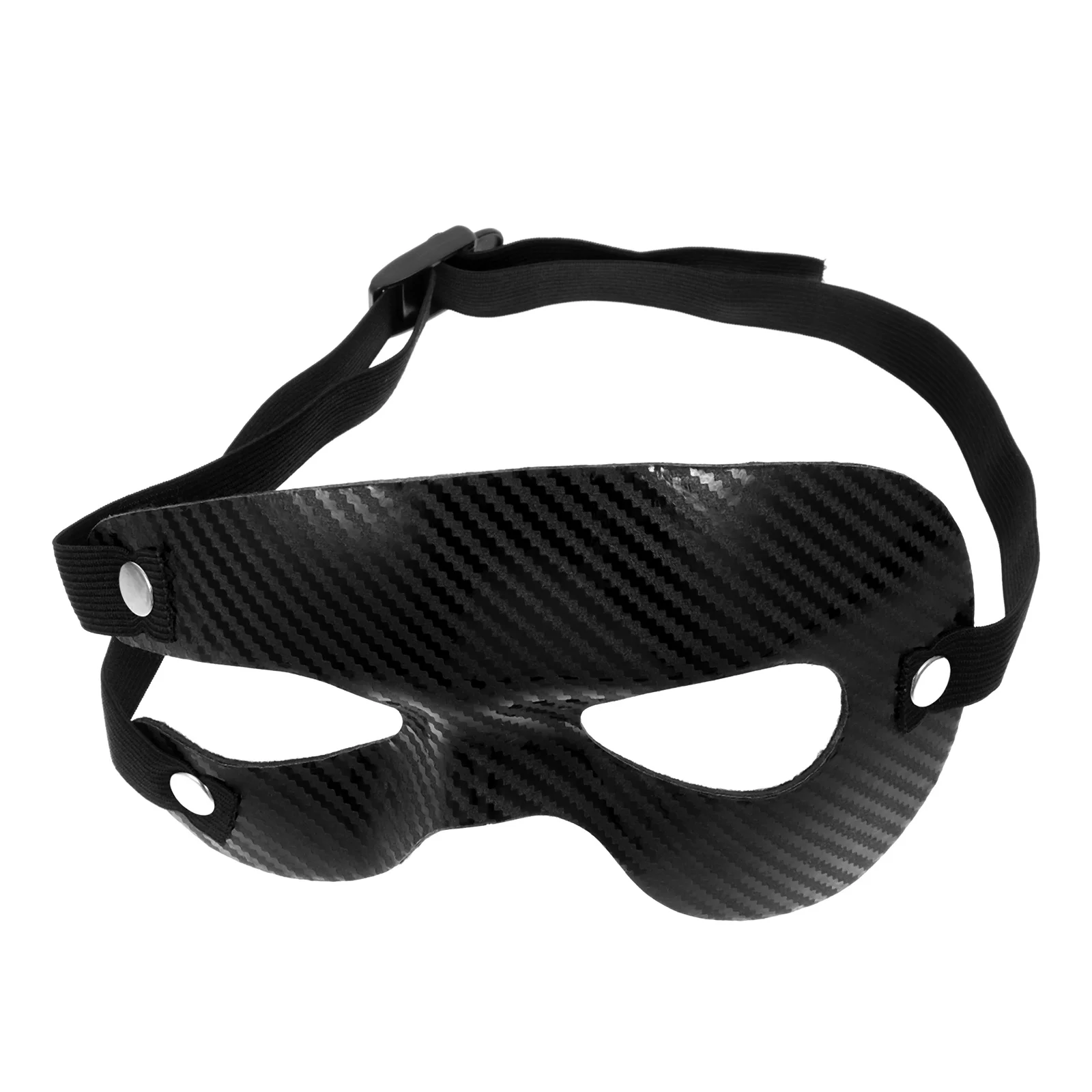 

Half Face Mask Sports Nose Guard Elastic Band Pvc Protector For Basketball Games Lightweight Comfortable Materials Ideal Long