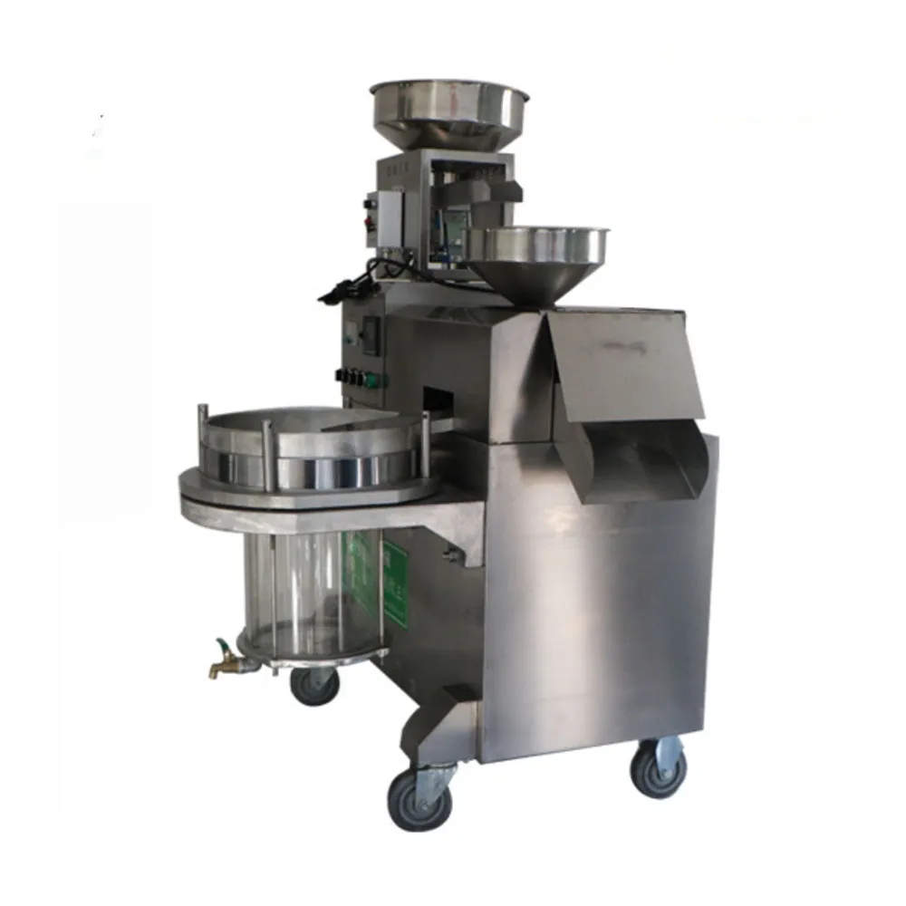 Stainless Steel Black Seed Oil Press Machine/ Soybean Oil Extraction Machine Equipment Oil Maker Machine For Business