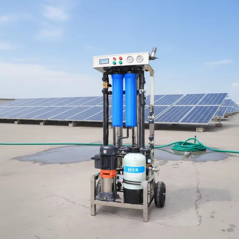 Easy Operation Mobile RO System Portable Plug And Play Reverse Osmosis Water Purification Plant For Commercial