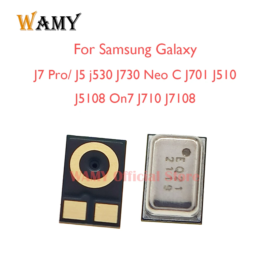 5-100Pcs Inner Microphone MIC Receiver Speaker For Samsung Galaxy J7 Pro J7Pro J5 j530 J730 Neo C J701 J510 J5108 On7 J710 J7108