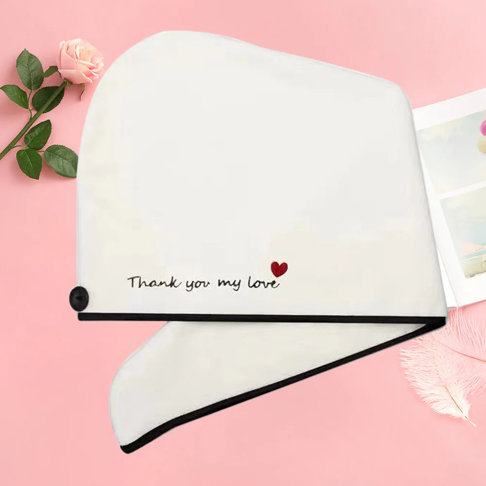 قبعة تجفيف الشعر الإبداعية للنساء خفيفة الوزن محمولة سريعة الجفاف منشفة حمام الحمام استخدام لون عشوائي قبعة تجفيف الشعر الإبداعية #5