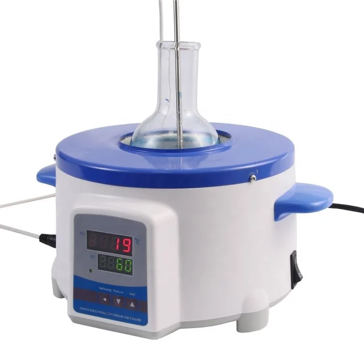 50ml 250ml 1000ml Chemistry Coil Digital Heating Mantle With Magnetic Stirrer