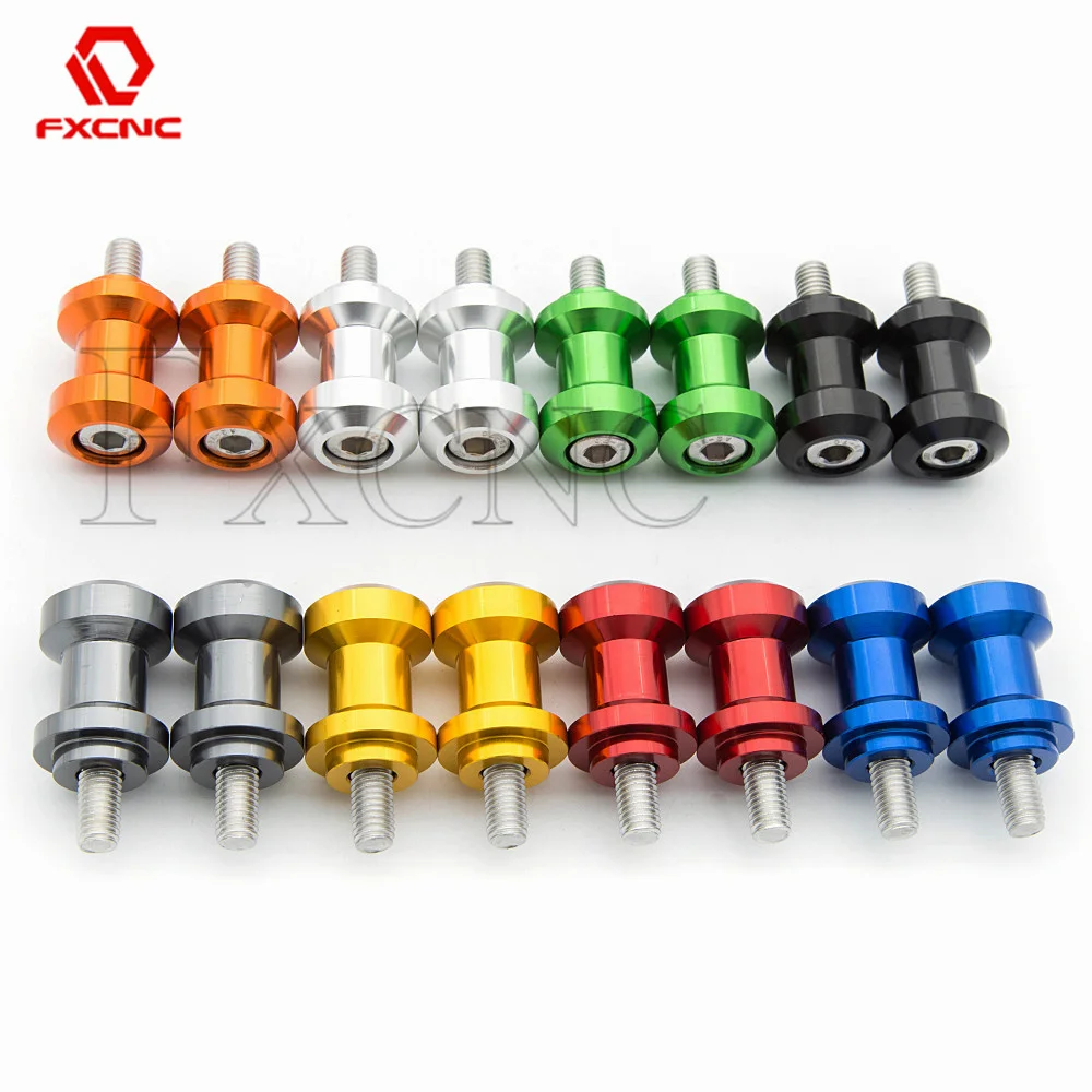 For Ducati DesertX Desert X 2022 2023 2024 CNC Aluminum Swingarm Spool Swing Arm Slider Stand Screws Accessories 8MM