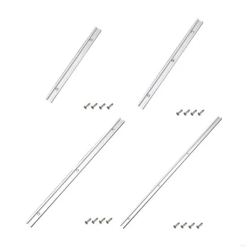 Y5GD T Track Woodworking T-slot Slide Track Track Aluminium T-Track T-Slot Mitre Track Table T Vis Table Router à fente