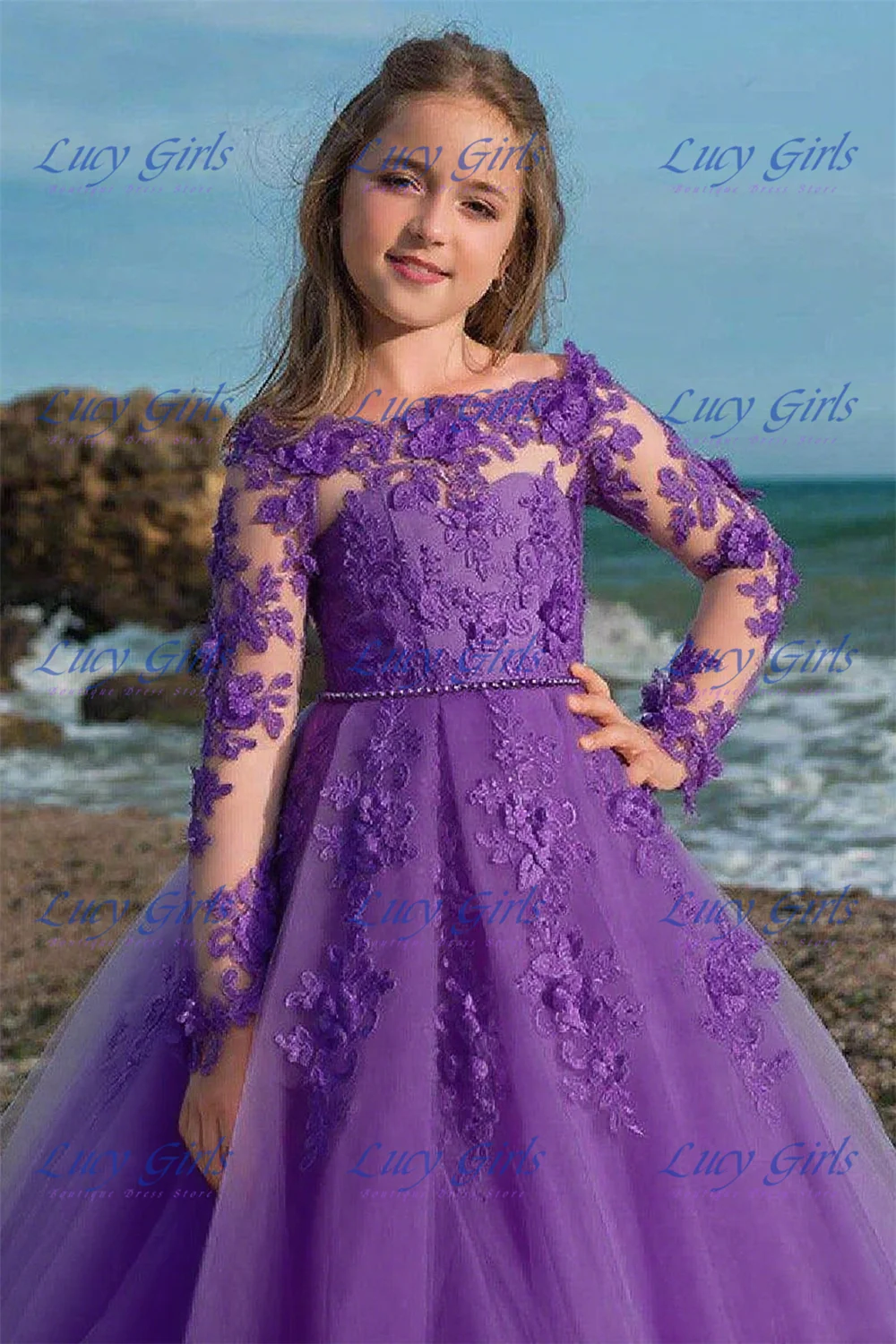 LUVCES Robe pour fille, tutu et cardigan, 2 pièces, ensemble floral sans manches avec nœud papillon, robe de tulle et vêtements d'été pour fête d' anniversaire, D : manches courtes rose, 2-3 ans