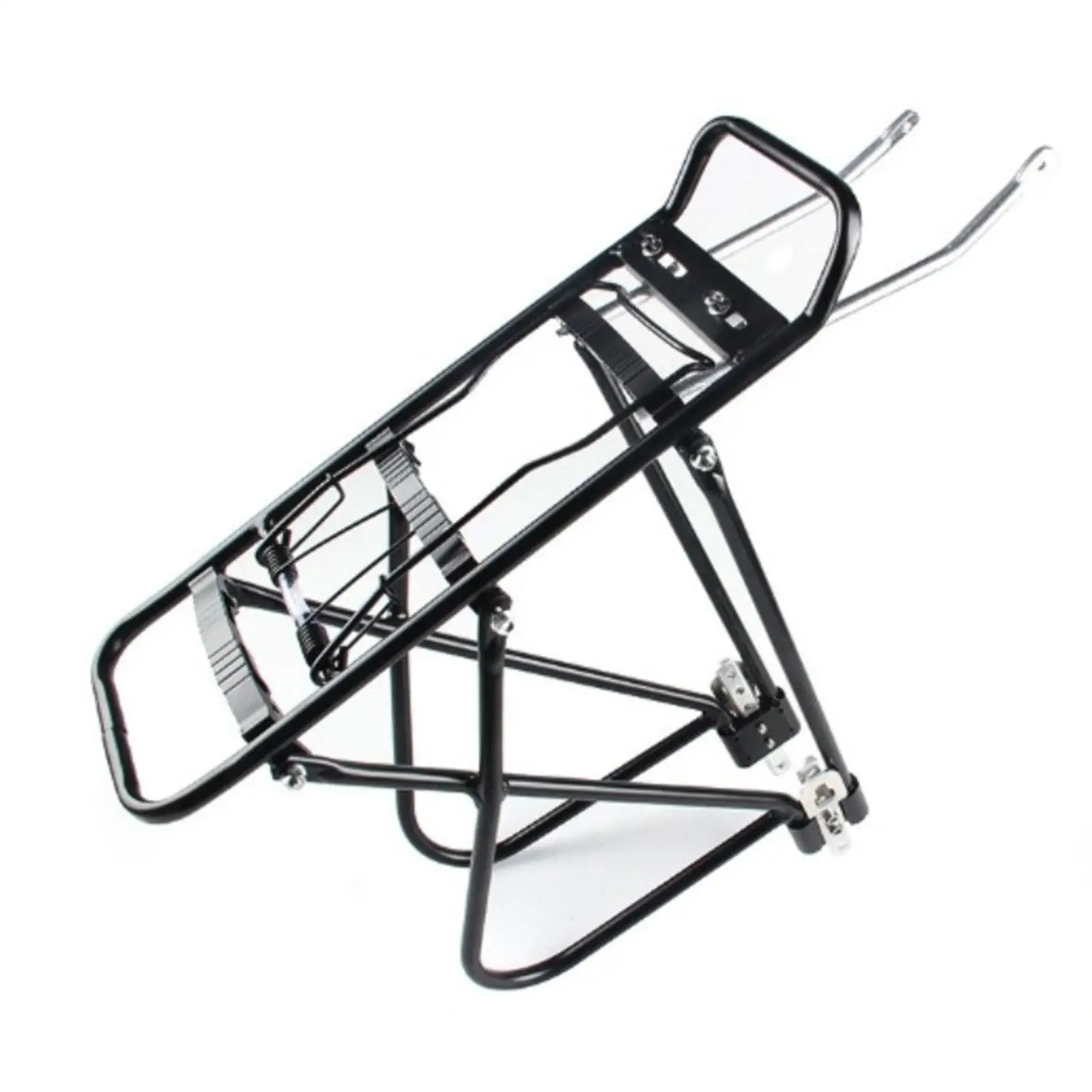 

Bicycle Rear Cargo Rack Aluminum Alloy Bike Carrier Rack Mount Shelf Strong Load for Mountain Bike Touring