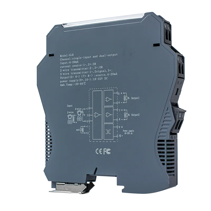 

RS485 Relay to 4-20mA Signal Isolator DC24V Analog Signal Isolator 1 In 1 Out 0-10V 0-5V 4-20mA to RS485 Relay Signal Converter