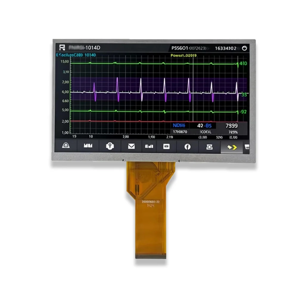 7inch 50pin LCD Screen For FNIRSI-1014D FNIRSI 1014D Oscilloscope Module Display
