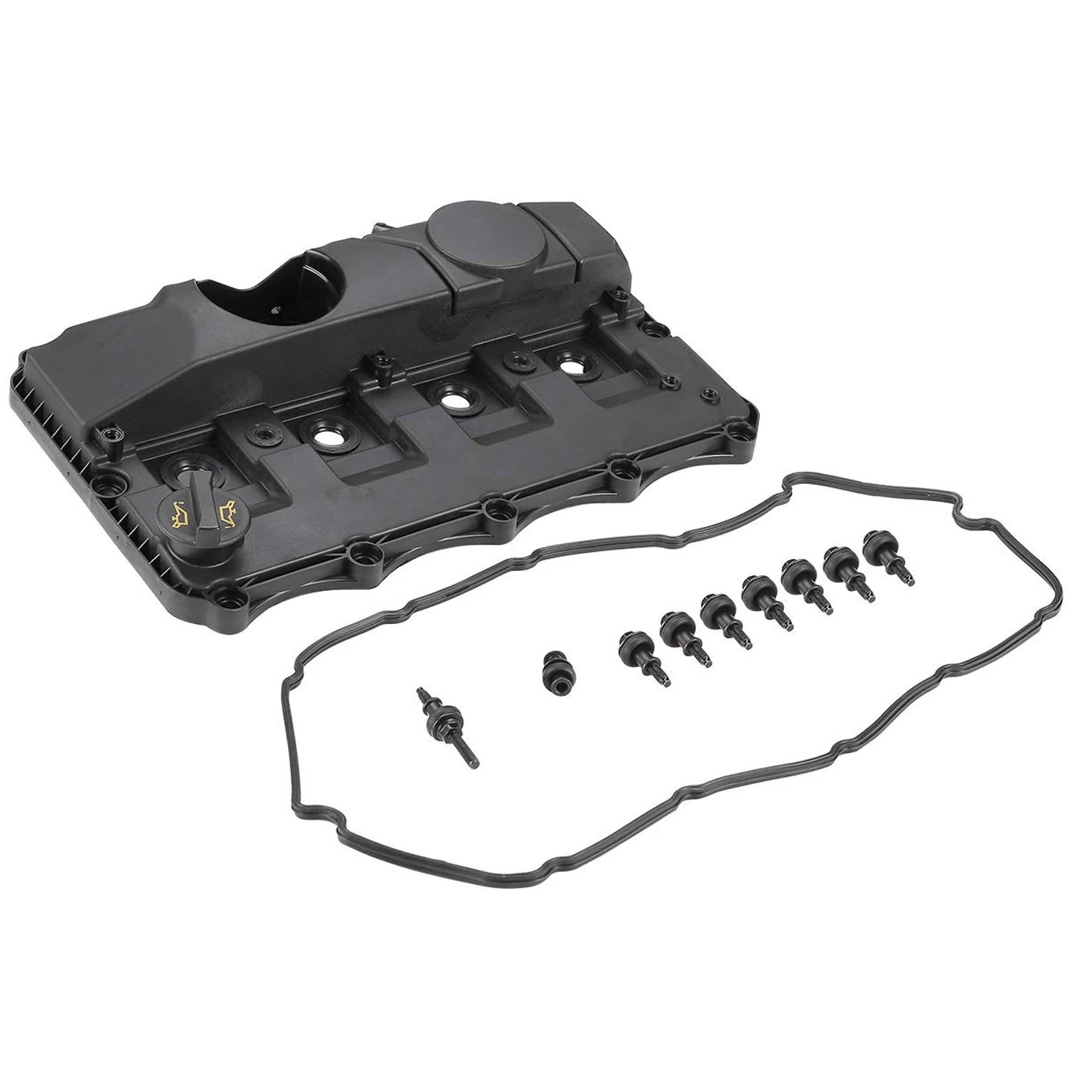 

Engine Rocker Cover Cylinder Head Cover For Ford Transit 2.4 MK7 TTG 2006 - 2014 1516726 6C1Q6K271CE Accessories