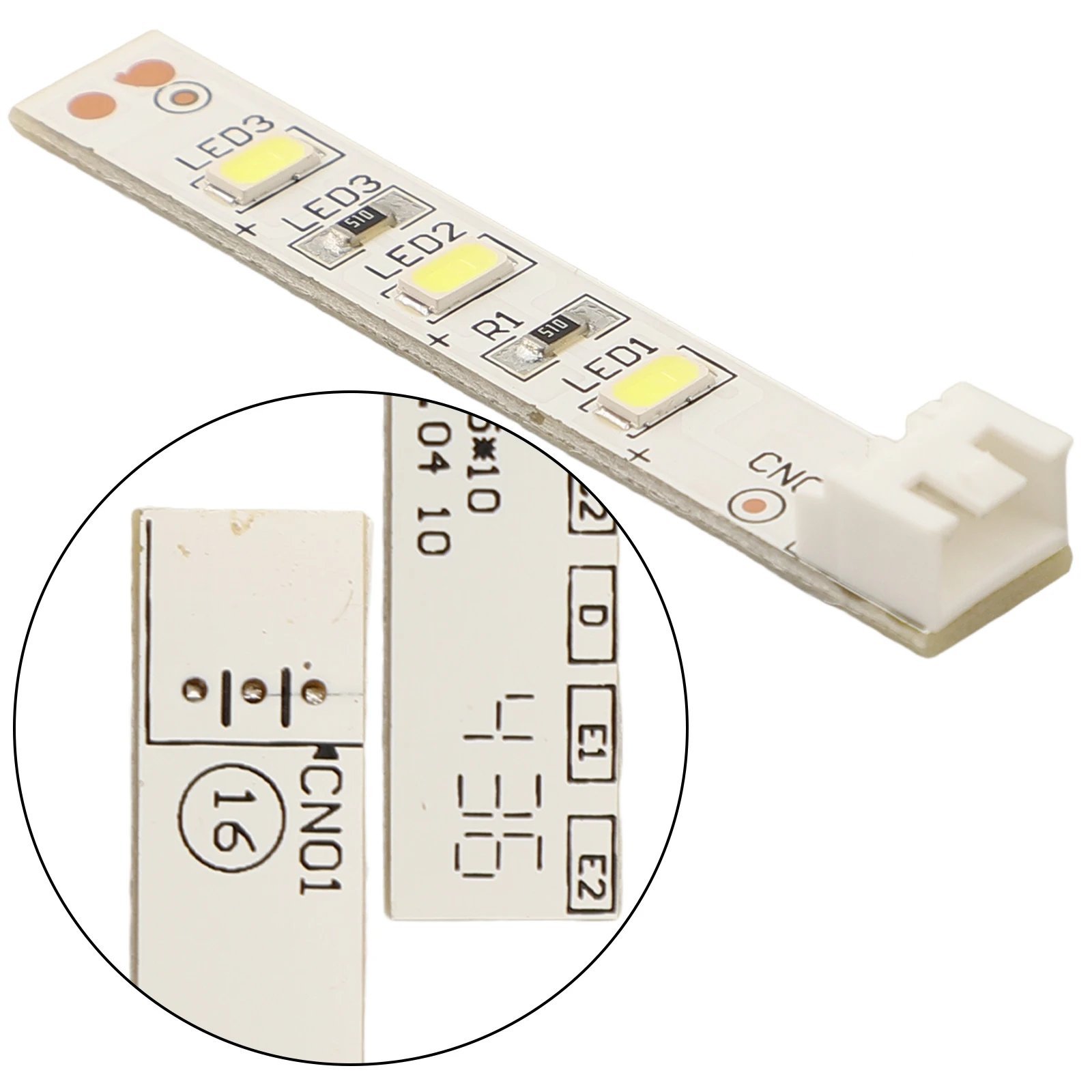 1pc 12V LED Lighting Strip For Refrigerator Parts DA41-00519R For Samsung 12V Refrigeration Lighting LED Strip