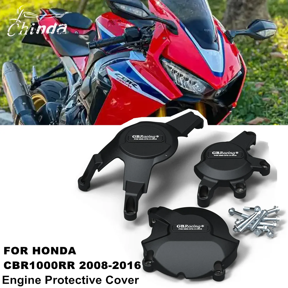 

For HONDA CBR1000RR CBR 1000RR CBR1000 RR 2008-2016 Motorcycle Engine Protective Cover Guard Protector Fall Protection Cover