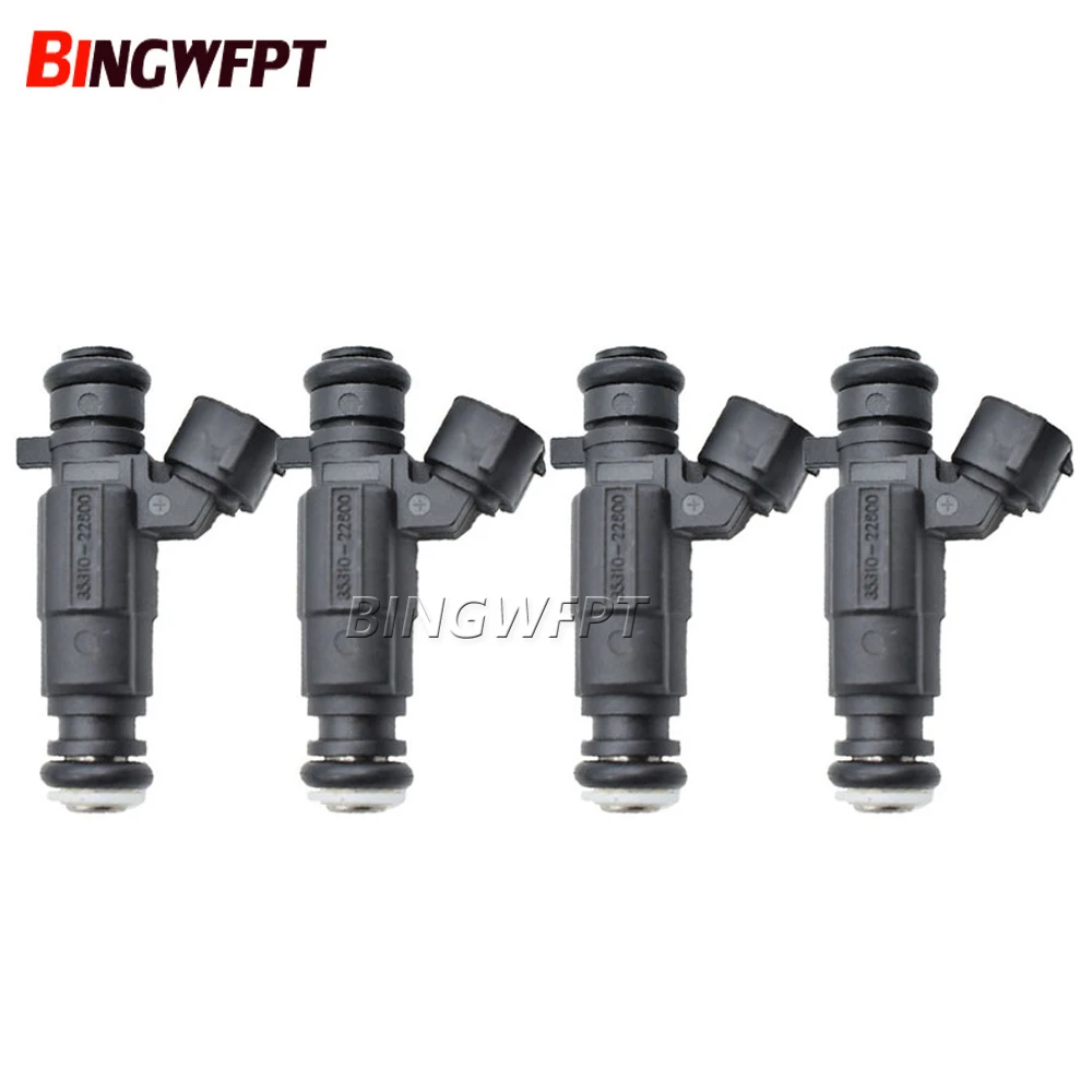 4pcs/lot Fuel Injector Nozzle 35310-22600 Fit For Hyundai Accent 1.5L 1.6L I4 2000 2001 2002 2003 2004 2005 3531022600