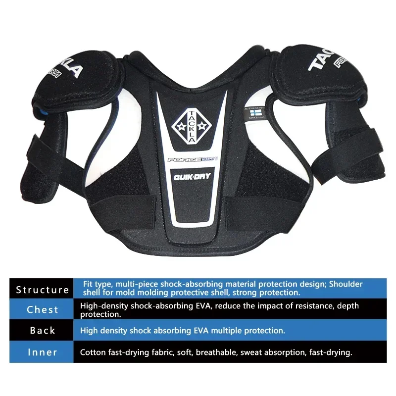 2025 TACKLA PE + PP Shell حماية فعالة متينة 1200D عالية الكثافة قماش النايلون الهوكي معدات الحماية