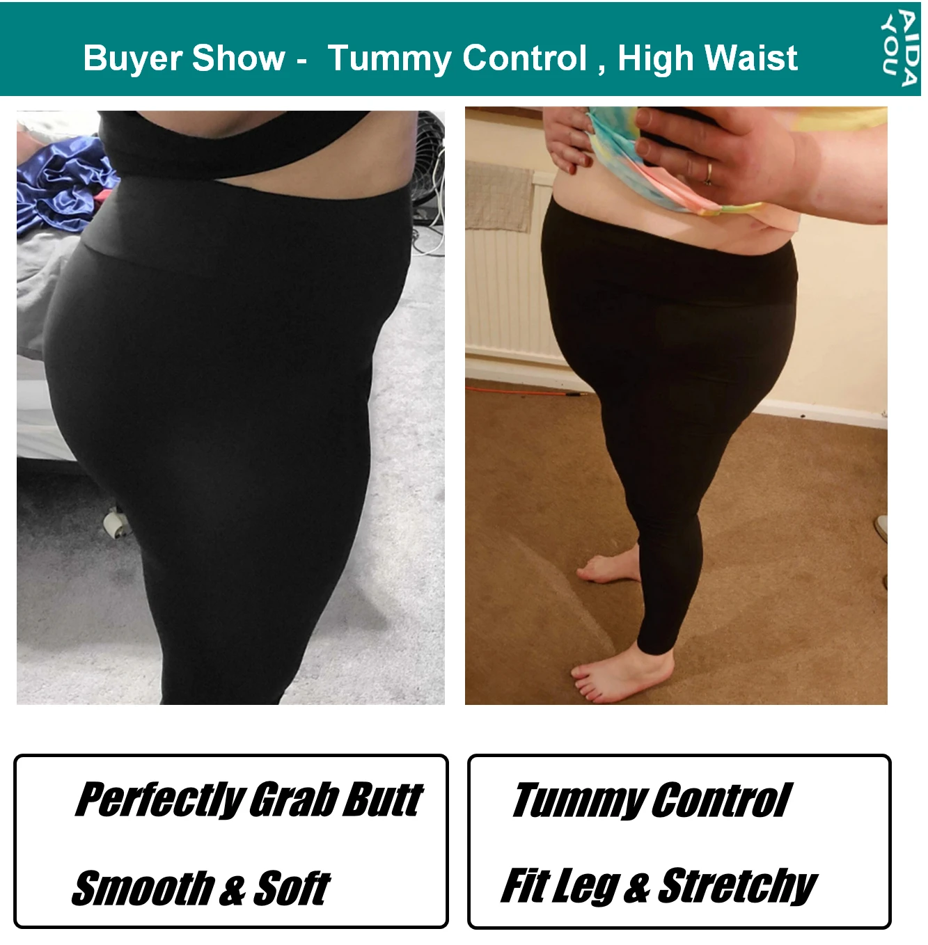 Legginsy Plus Size z podszewką z polaru dla kobiet XL-4XL Termiczne zimowe spodnie do ćwiczeń jogi wyszczuplające brzuch